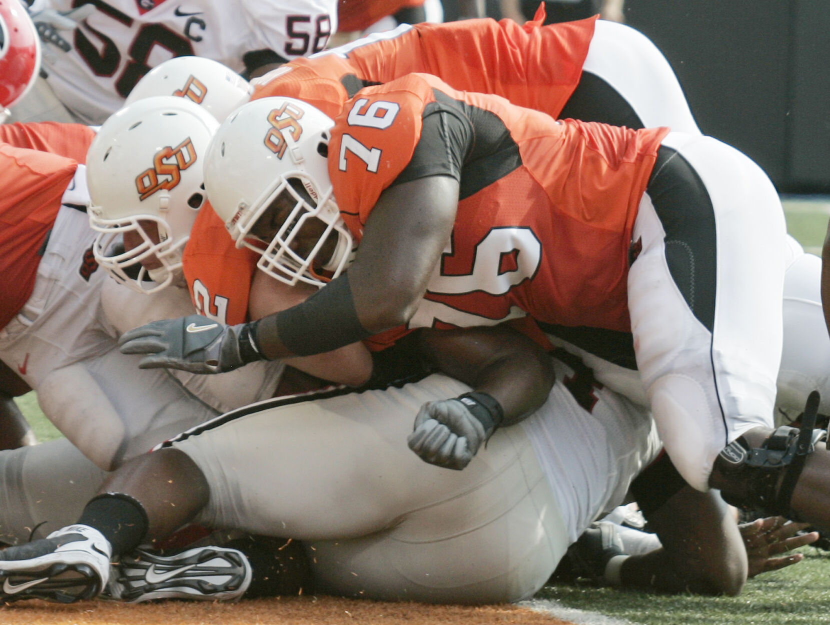 7. Russell Okung (Oklahoma State offensive tackle, 2006-09)
